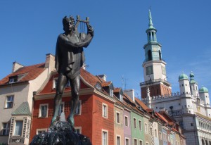 Poznań Old market square